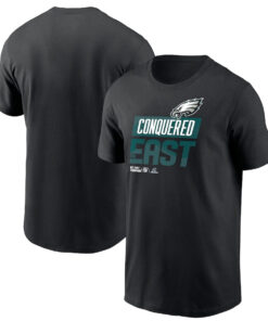 Philadelphia Eagles Nike 2022 NFC East Division Champions Locker Room Trophy Collection T-Shirt - Black PT24068