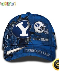 Personalized NCAA BYU Cougars All Over Print BaseBall Cap Show Your Pride PT48349