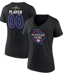 Women's 2024 MLB All-Star Game Pick-A-Player V-Neck T-Shirt PT57374