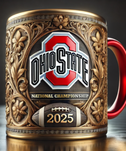 Ohio State Buckeyes Accent Mug, Inflated Whoville Mug PT62968