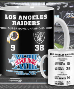 Los Angeles Raiders Super Bowl XVIII Mug PT68608