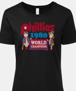 1980 Vintage Philadelphia Phillies T-Shirt PT73568